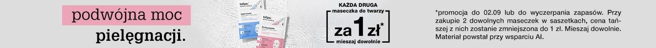 maseczki do twarzy w promocji 1+1