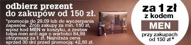 kosmetyki dla mężczyzn tołpa. w promocji