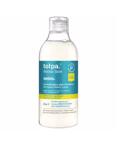 normalizujący płyn micelarny do mycia twarzy i oczu, 400 ml
