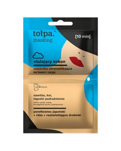 maseczka ultranawilżająca na twarz i szyję, 2x5 ml