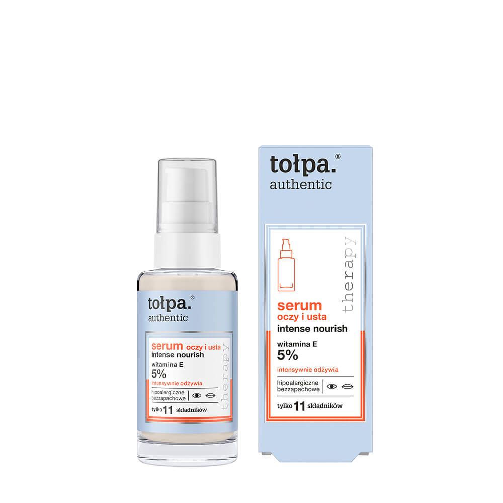 tołpa. authentic serum oczy i usta intense nourish therapy, 30 ml