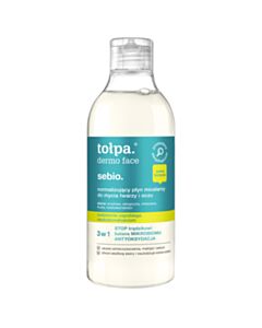 normalizujący płyn micelarny do mycia twarzy i oczu, 400 ml