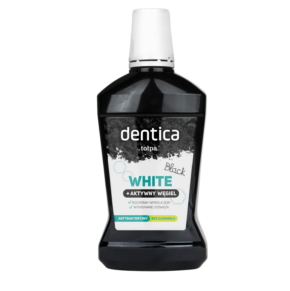 Фото - Зубна паста / ополіскувач Tolpa tołpa. white płyn do higieny jamy ustnej BLACK WHITE, 500 ml MDE017 
