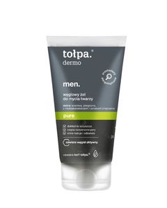 węglowy żel do mycia twarzy, 150 ml