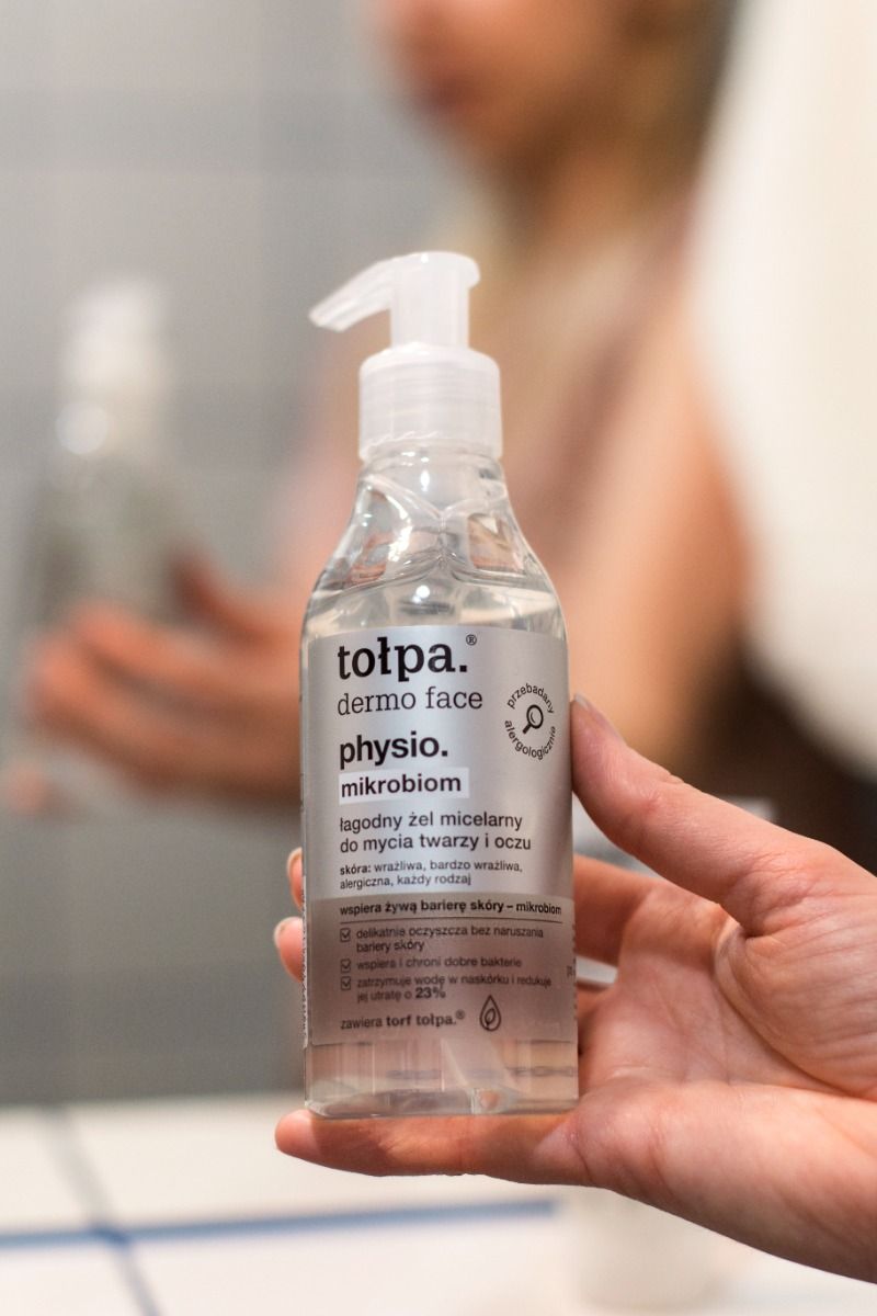 łagodny żel micelarny do mycia twarzy i oczu, 195 ml