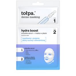 dwuetapowa maska w płachcie, hydra boost ampoule mask, 1 szt.