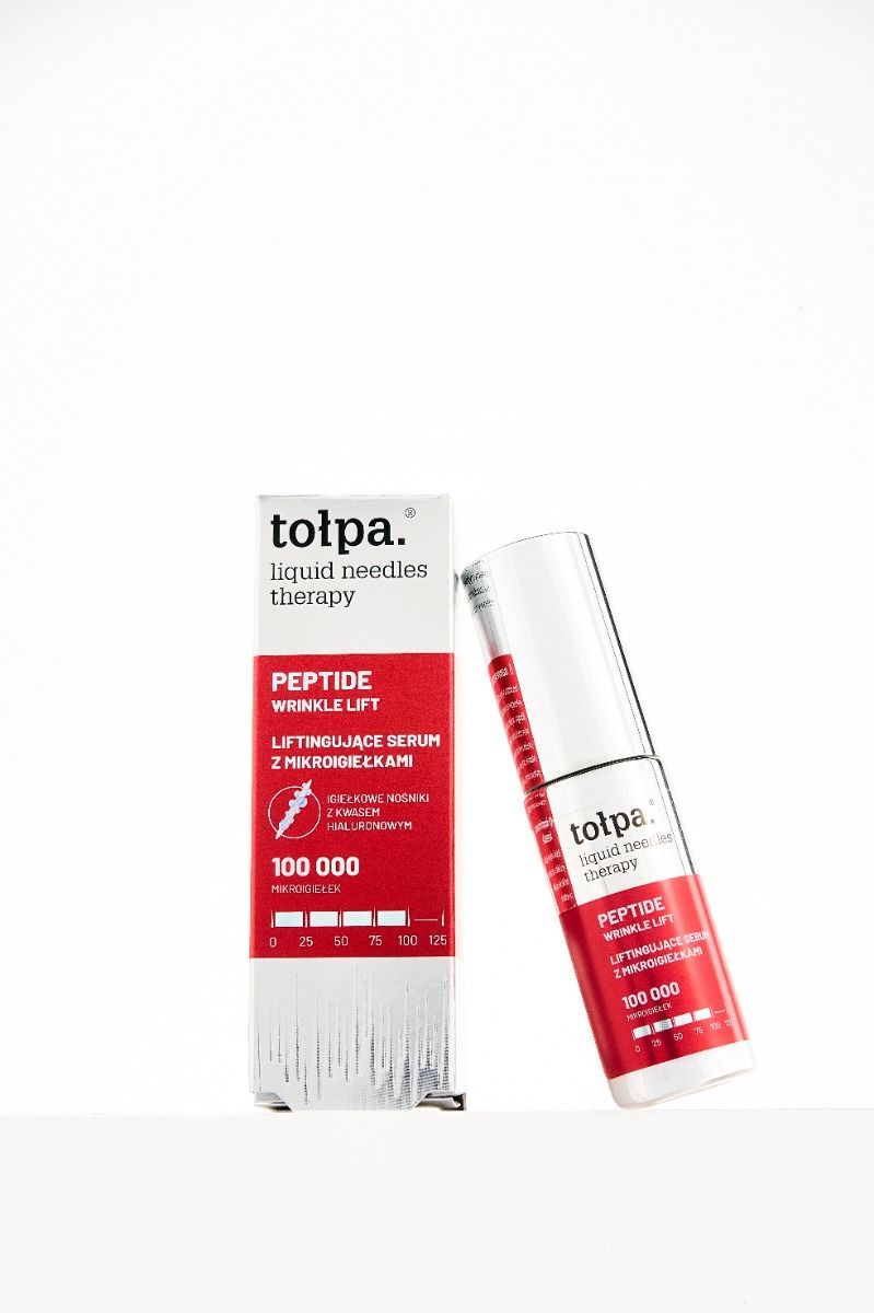 liftingujące serum z mikroigiełkami, peptide wrinkle lift, 30 ml