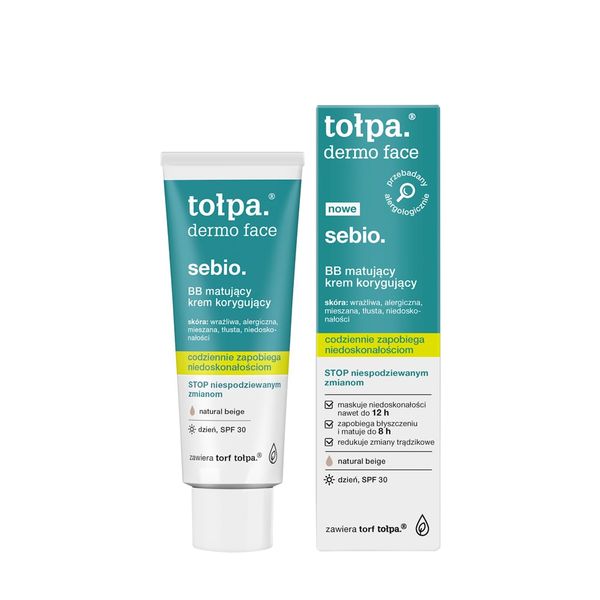 Tołpa Sebio BB krem matujący SPF30