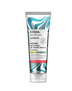 power żel-pasta do mycia twarzy 3 kolory, 100 ml