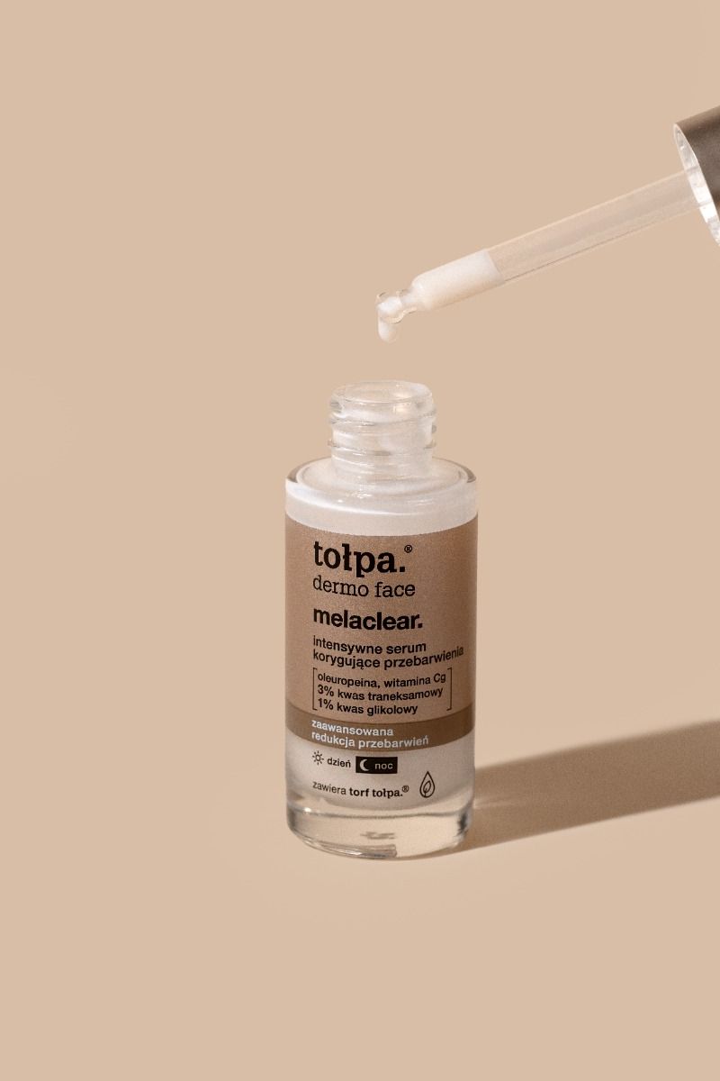 Najlepsze serum na lato pod krem z filtrem? tołpa.® melaclear intensywne serum korygujące przebarwienia.