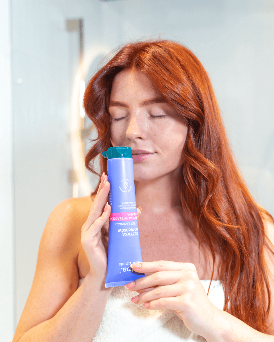Hair routine zapach