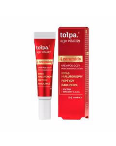 tołpa age vitality, 4 ceramidy krem pod oczy przeciwzmarszczkowy 15 ml