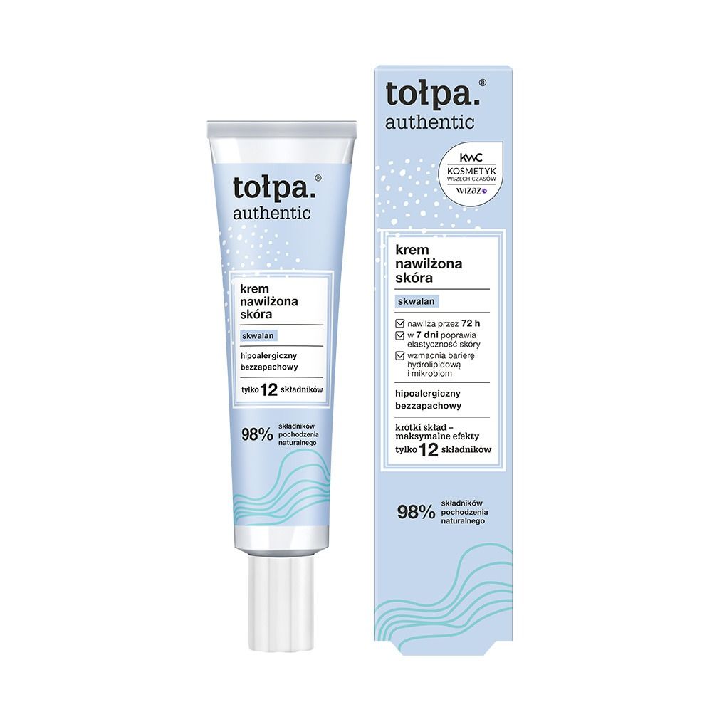 tołpa. authentic krem nawilżona skóra, 40 ml