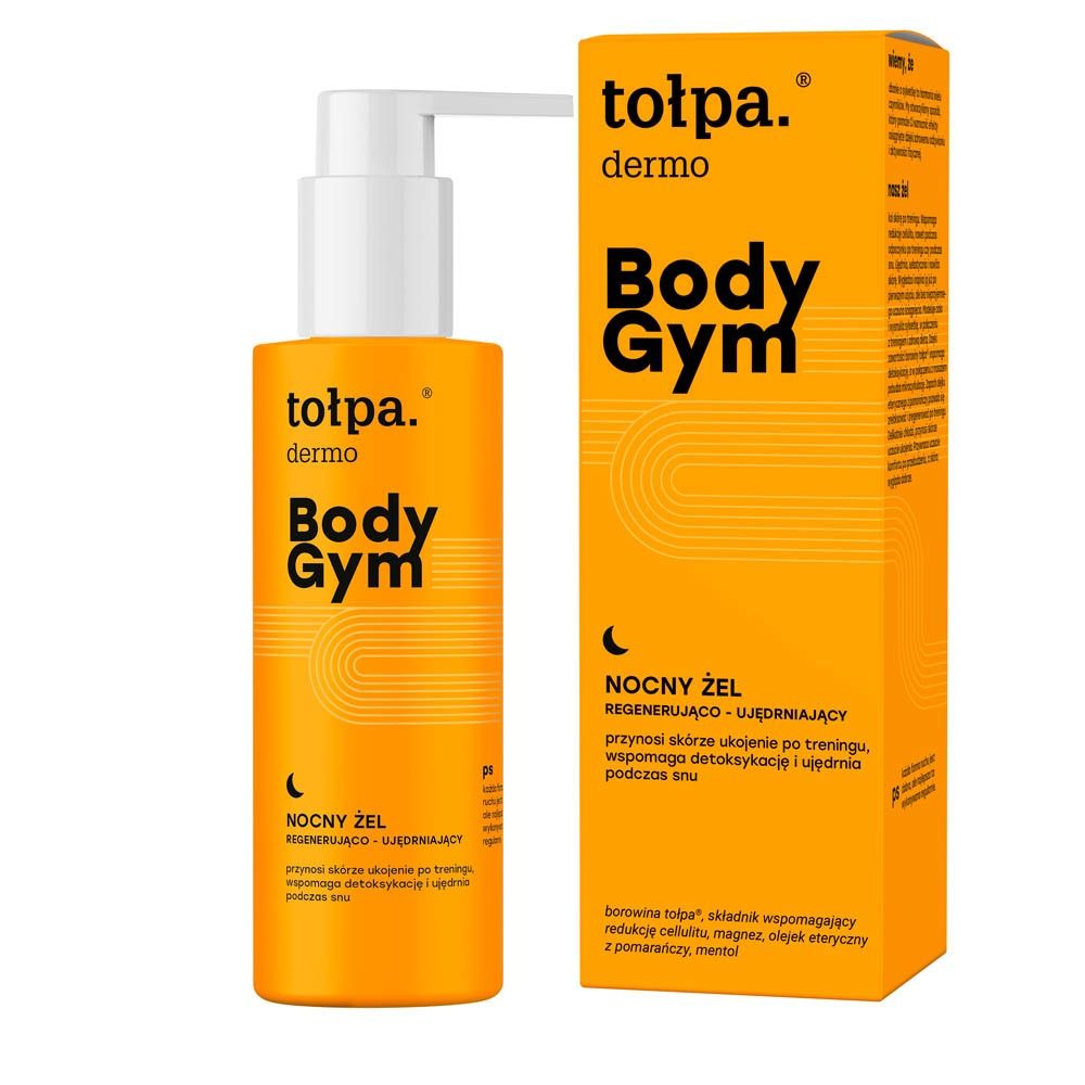 tołpa. Body Gym nocny żel regenerująco-ujędrniający, 200 ml