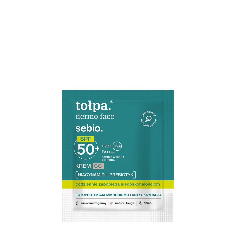 krem CC SPF 50, na dzień, 1 ml​