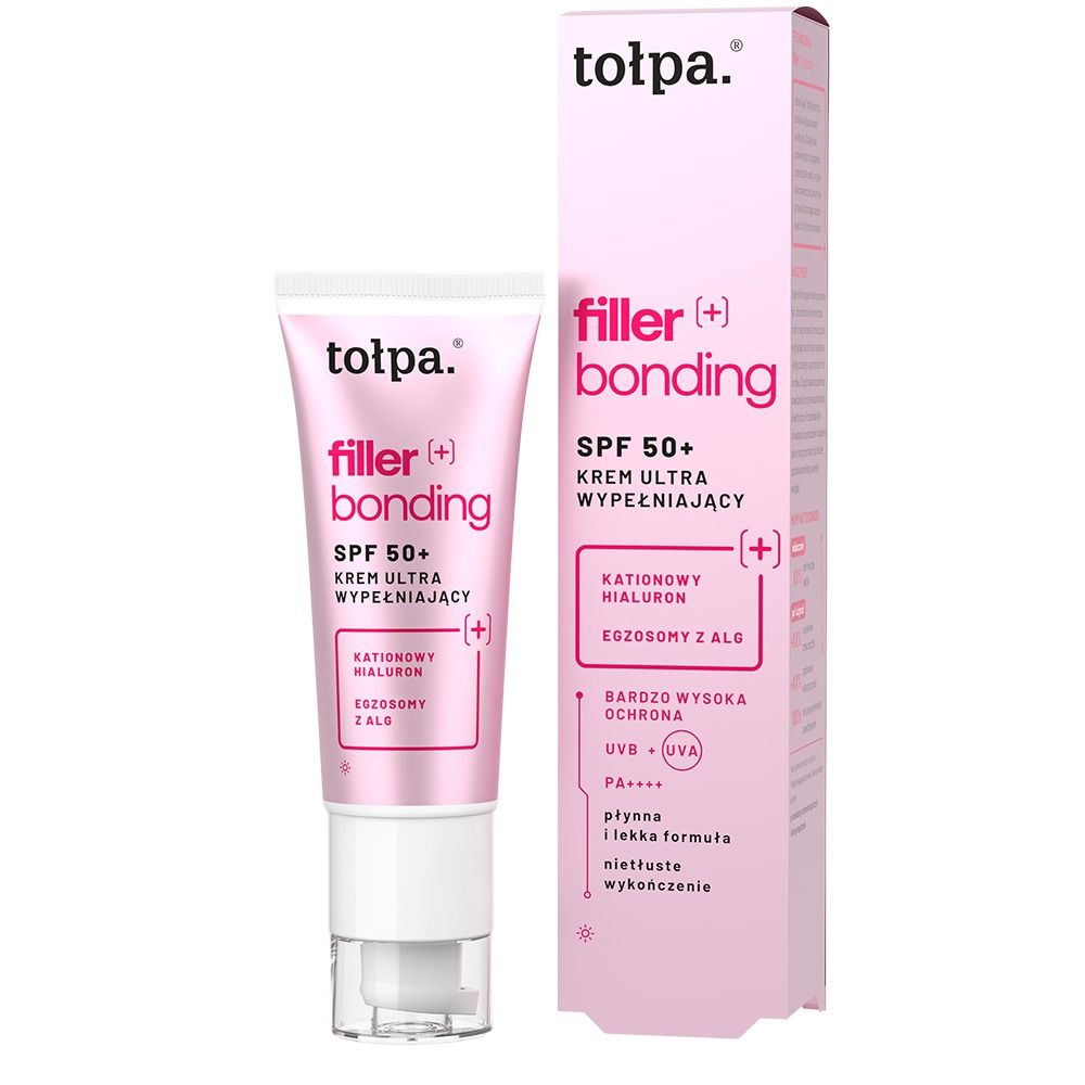 tołpa. filler (+) bonding ultra wypełniający krem z maksymalną ochroną SPF 50+ ,  40 ml