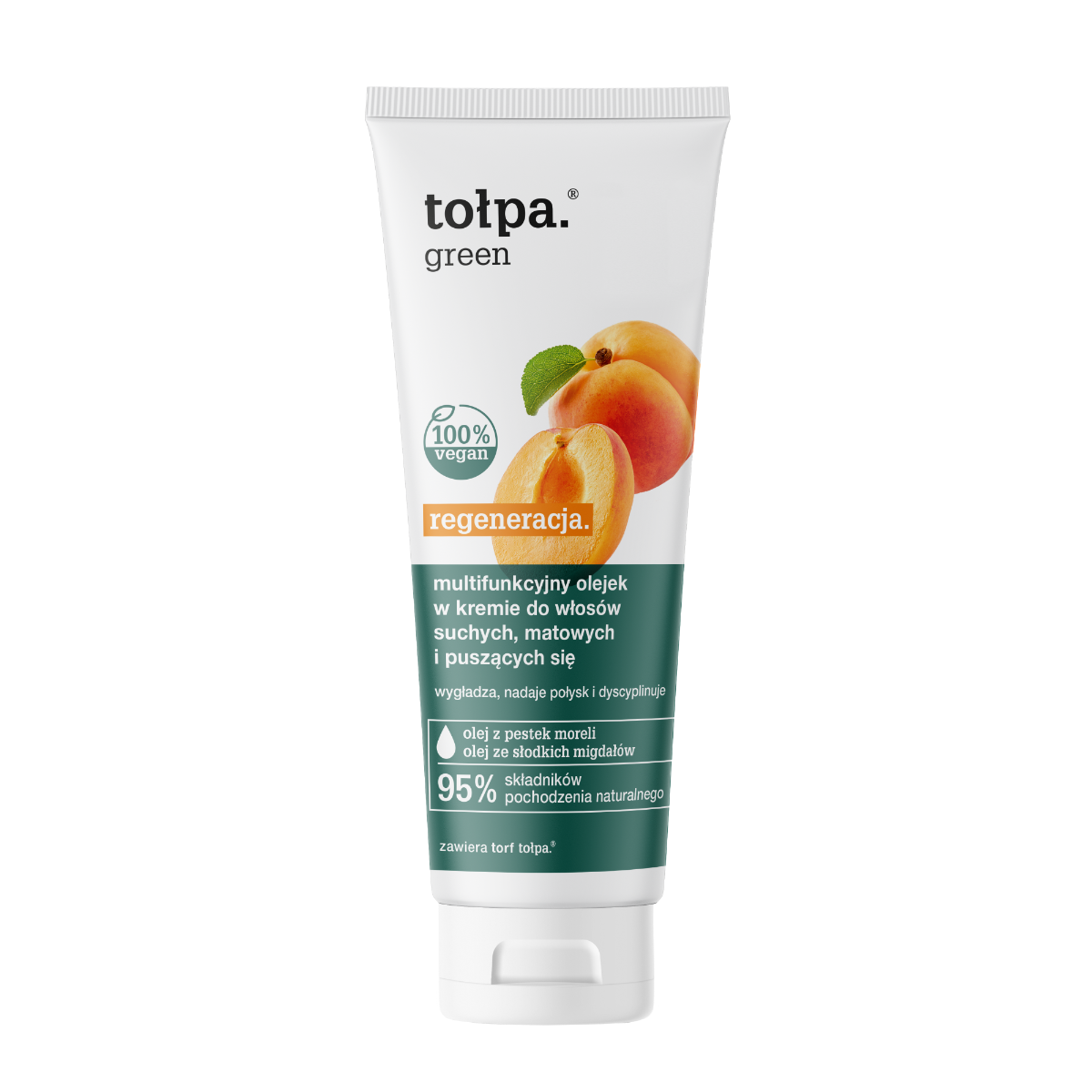 tołpa. regeneracja. multifunkcyjny olejek w kremie do włosów suchych, matowych i puszących się, 125 ml