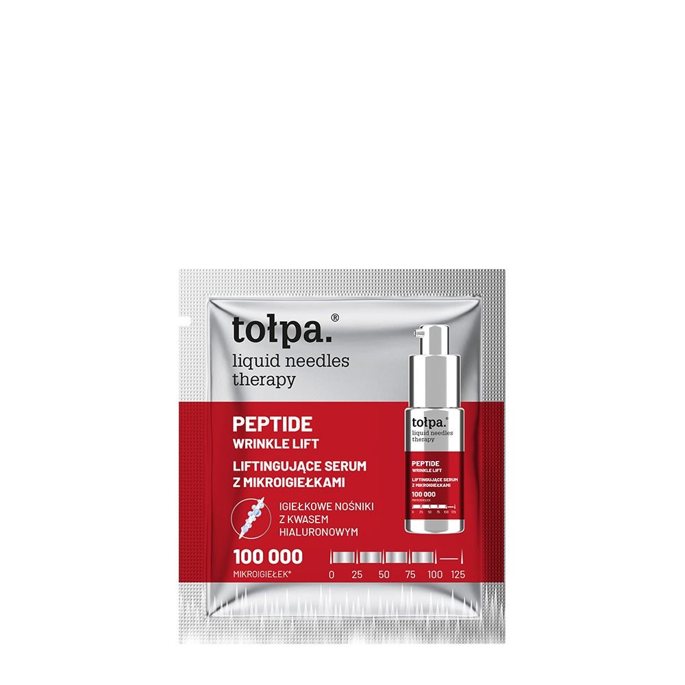 liftingujące serum z mikroigiełkami, peptide wrinkle lift, 1 ml