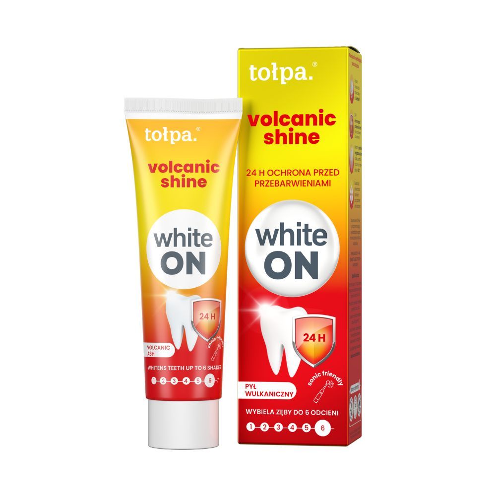 tołpa. volcanic shine pasta do zębów VOLCANIC SHINE, 75 ml
