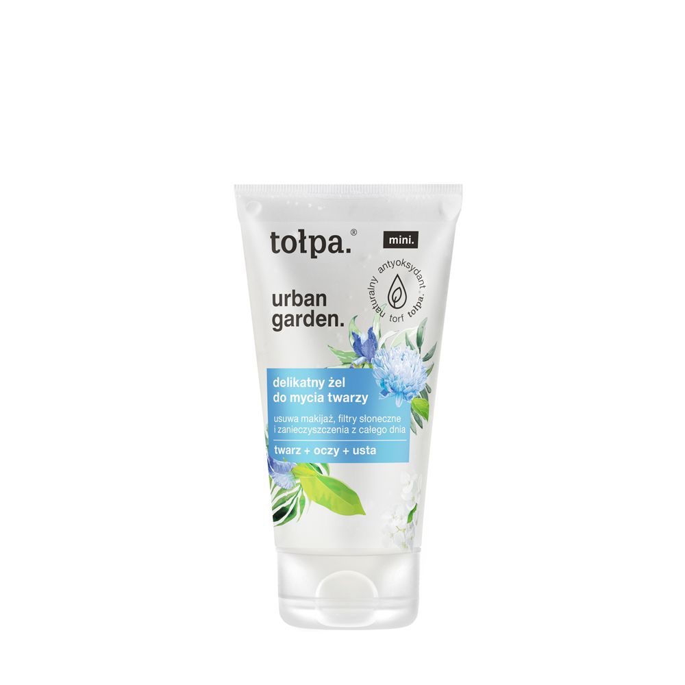 tołpa. urban garden.  delikatny żel do mycia twarzy, 75 ml