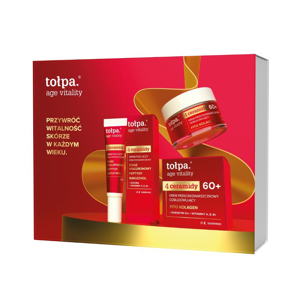 tołpa. 4 ceramidy zestaw tołpa. age vitality, 4 ceramidy 60+