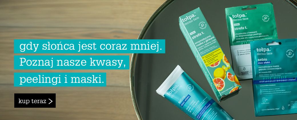 kwasy, enzymy złuszczanie