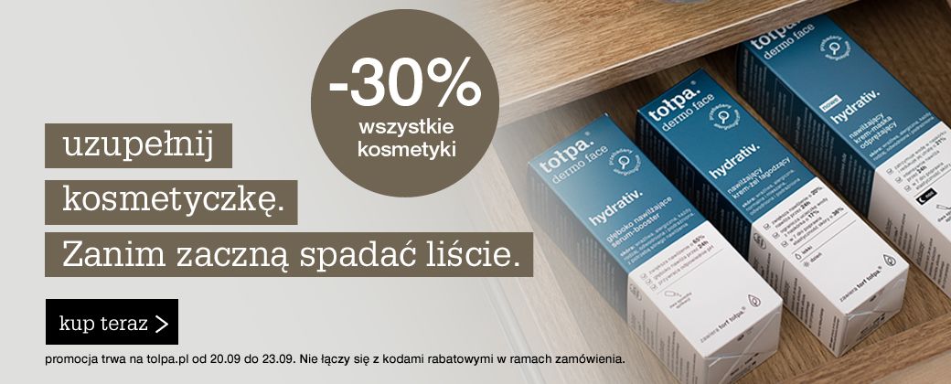 -30% na wszystko Jesień