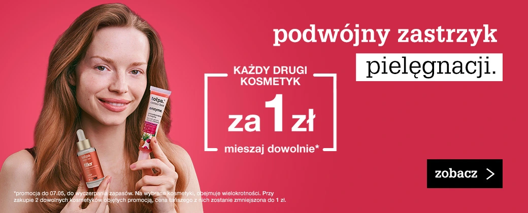 podwójny zastrzyk pielęgnacji 1+1