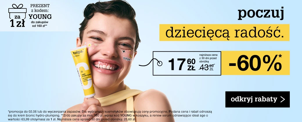 poczuj dziecięcą radość.
