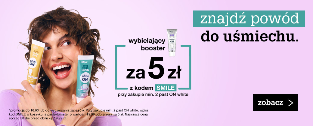 znajdź powód do uśmiechu.