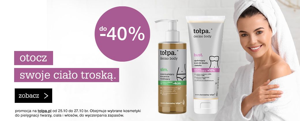 -40% kosmetyki do ciała