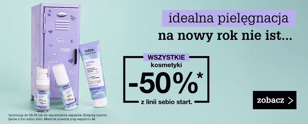 sebio start -50%