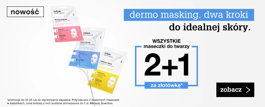 dermo masking. dwa kroki do idealnej skóry