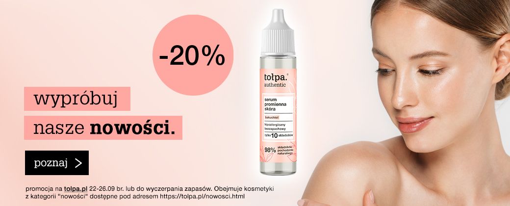 -20% wypróbuj nasze nowości