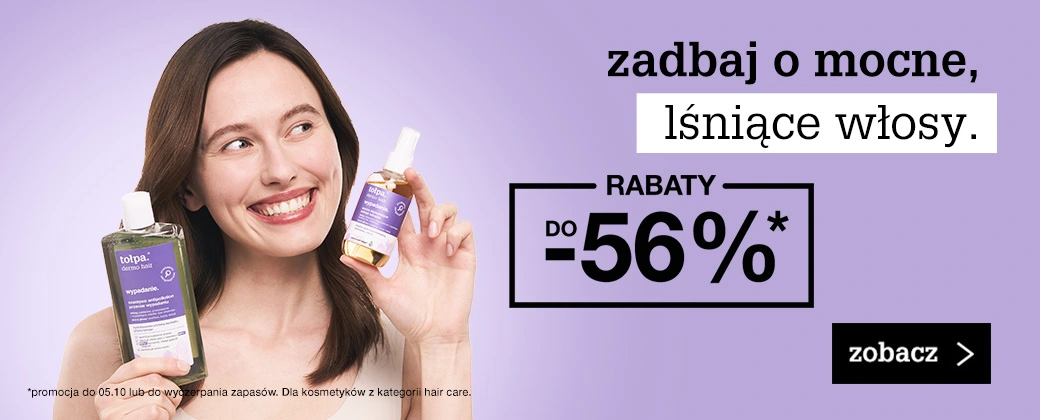 lśniące włosy do -56%