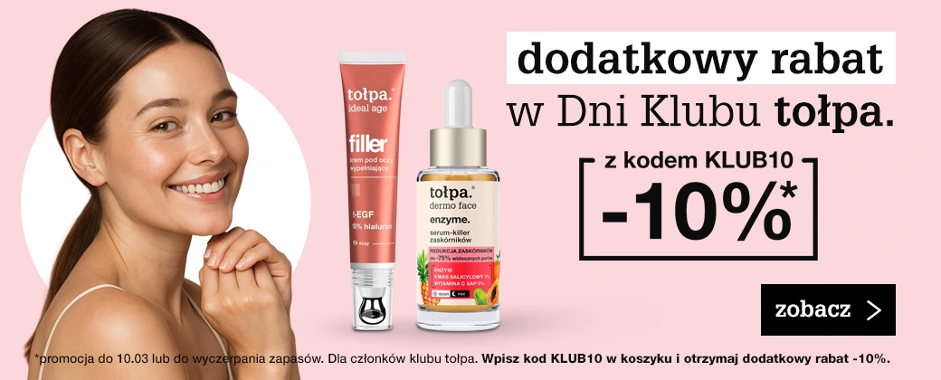 dodatkowy rabat w dni klubu tołpa.