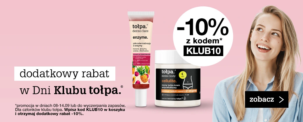 dodatkowy rabat w dni klubu tołpa.