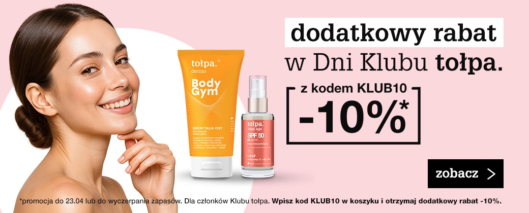 dodatkowy rabat w dni klubu tołpa.