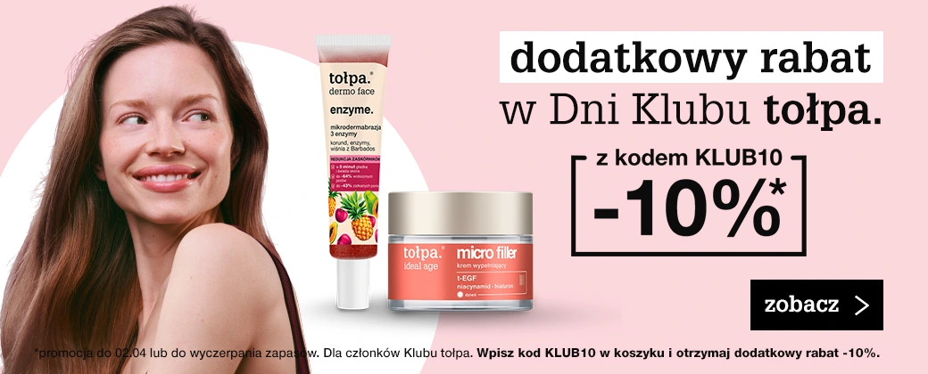 dodatkowy rabat w dni klubu tołpa.