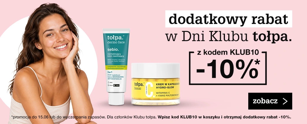 dodatkowy rabat w dni klubu tołpa.
