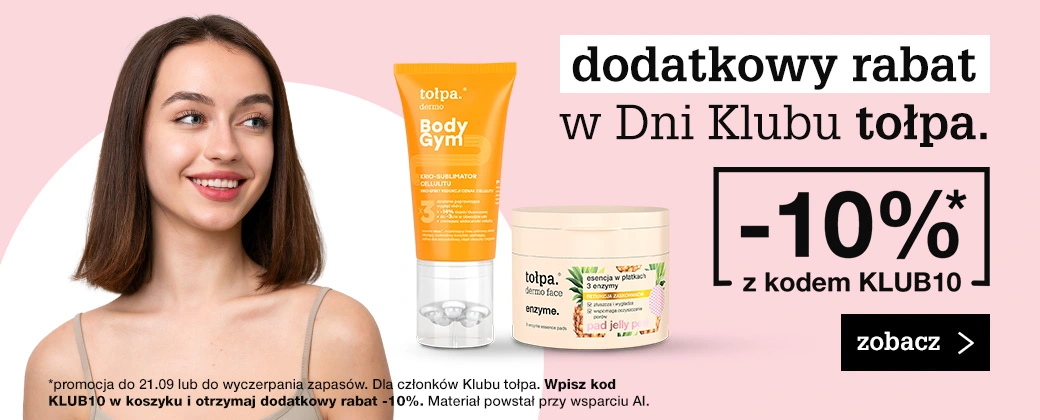dodatkowy rabat w dni klubu tołpa.