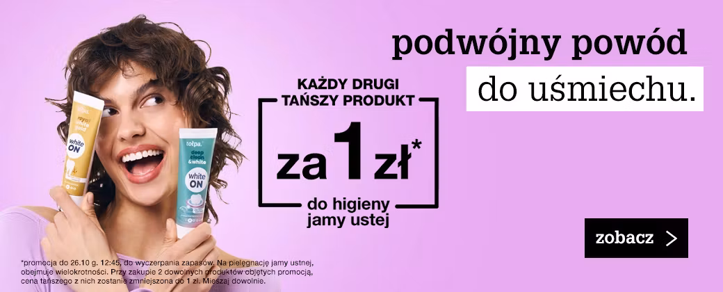podwójny powód do uśmiechu.