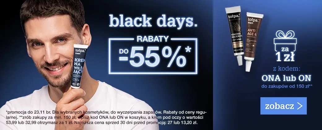 black days. do -55% men
