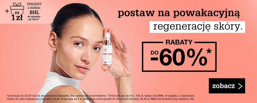 postaw na powakacyjną regenerację skóry do -60%