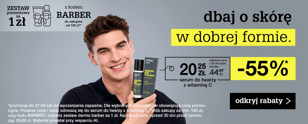 pielęgnacja dla niego do -55%