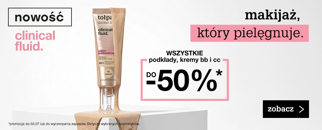 makijaż, który pielęgnuje.