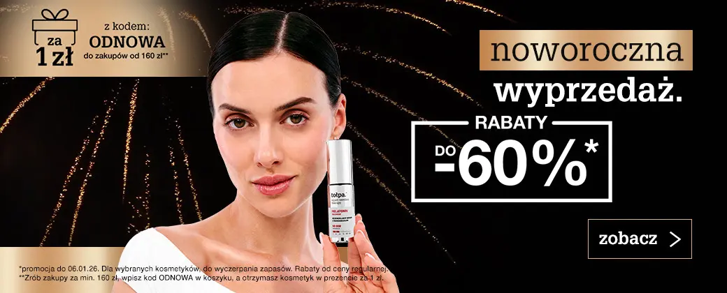 noworoczna wyprzedaż. do -60% 
