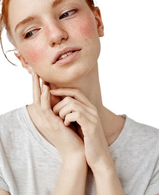 skóra naczynkowa i reaktywna.