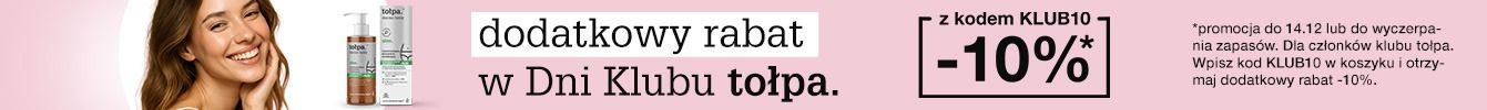 dodatkowy rabat w dni Klubu tołpa.