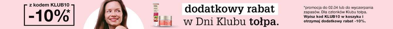 dodatkowy rabat w dni Klubu tołpa.